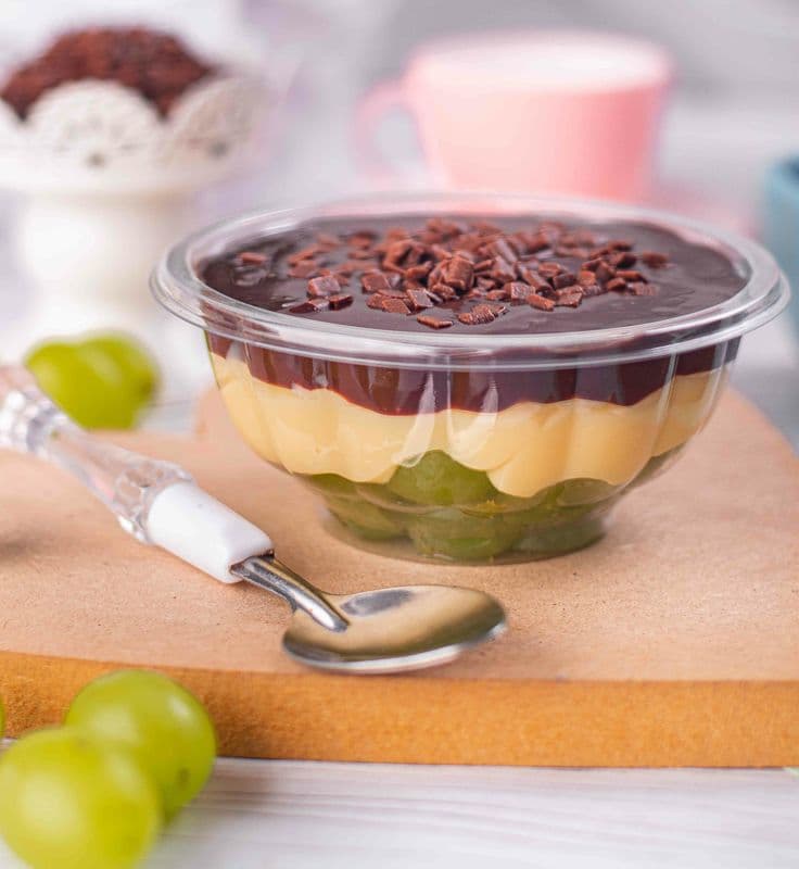 Bombom artesanal no pote - Bombom de Uva no Pote da Saluk Doces