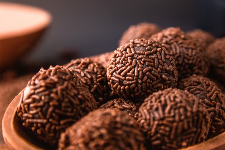 Doce artesanal - Brigadeiro Tradicional da Saluk Doces